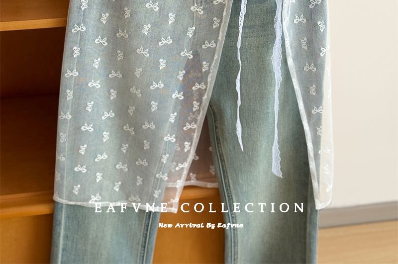 Lace Skirt Apron (Various Half Designs)