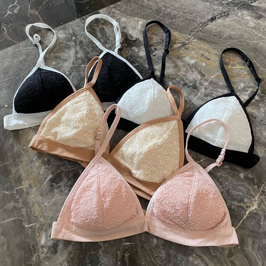 Lace Wireless Bra