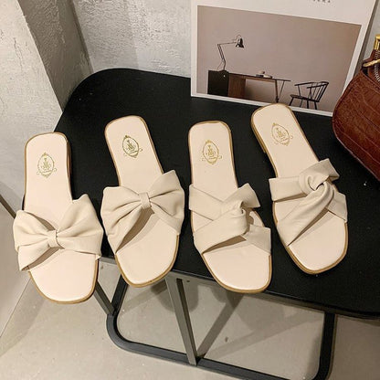 Bow Slide Sandals