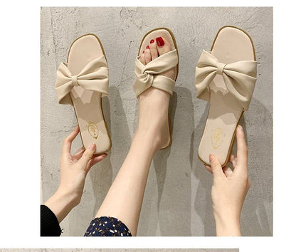 Bow Slide Sandals