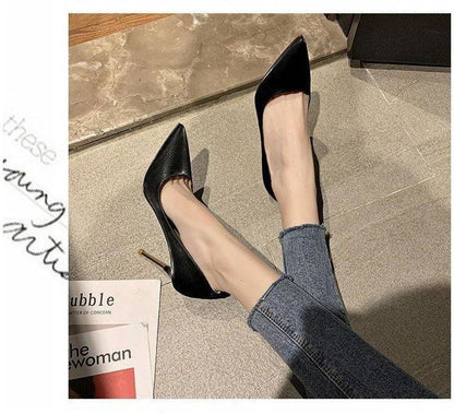Pointed Stiletto Pumps