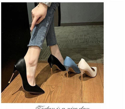 Pointed Stiletto Pumps