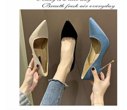 Pointed Stiletto Pumps