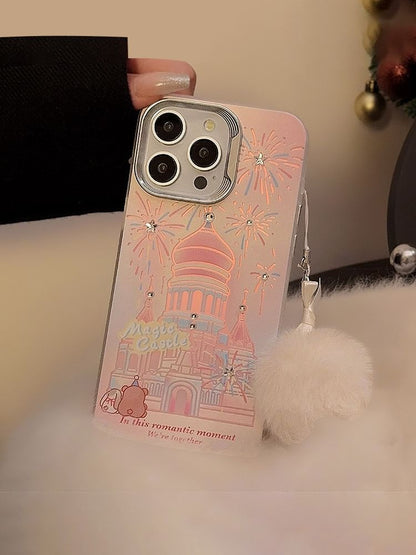 Castle Pom Pom Phone Case