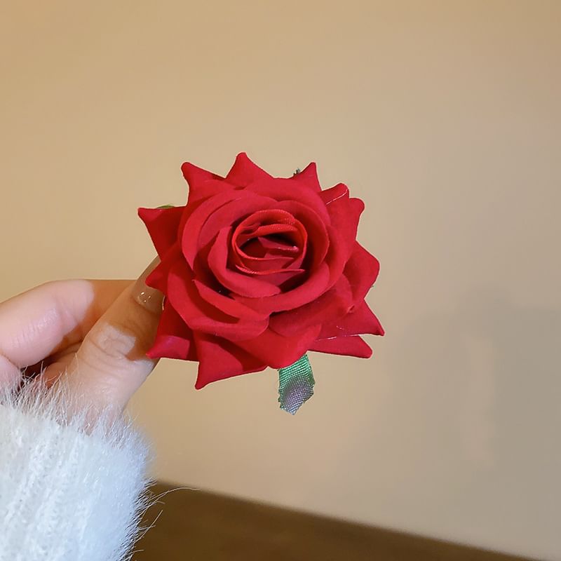 Rose Hair Clip