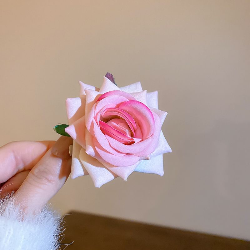 Rose Hair Clip