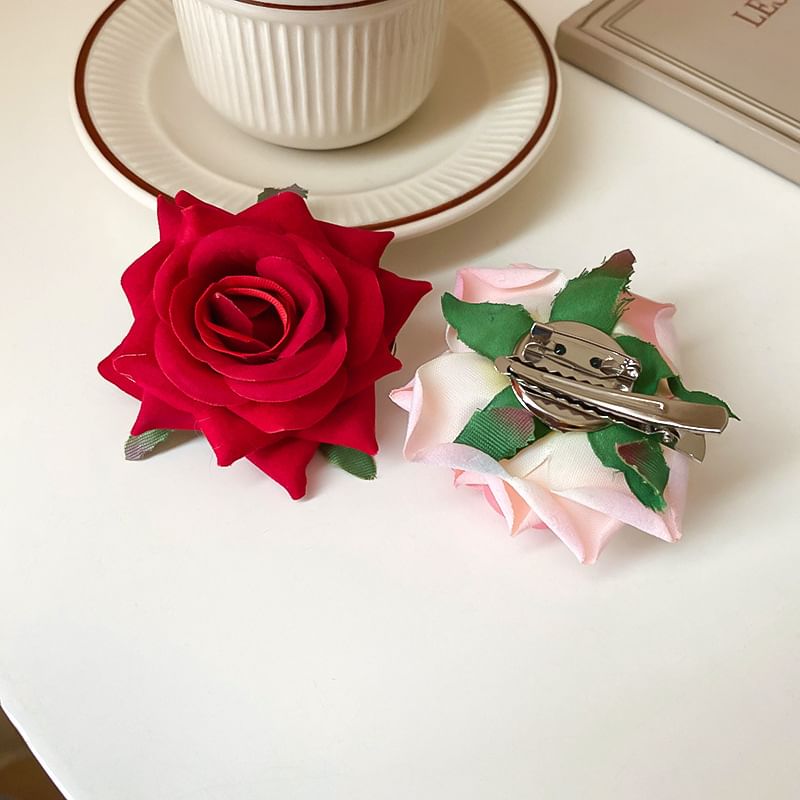 Rose Hair Clip