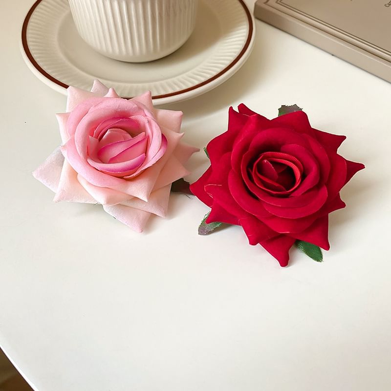 Rose Hair Clip