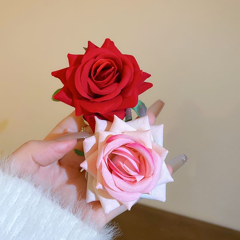 Rose Hair Clip