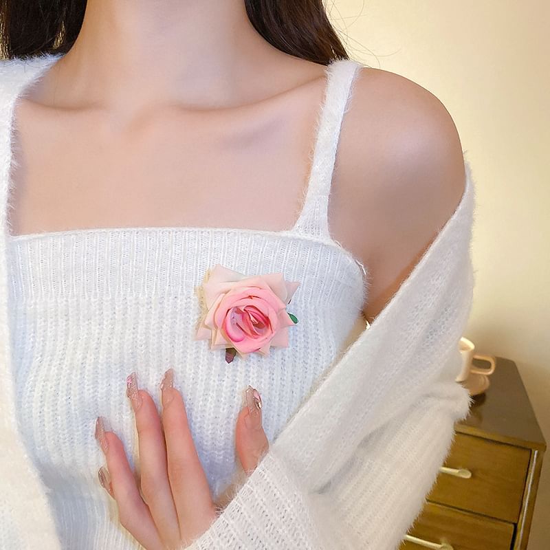 Rose Hair Clip