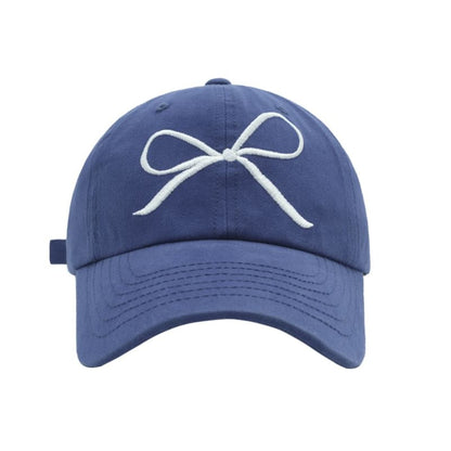 Bow Baseball Embroidered Cap