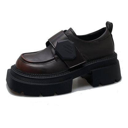 Platform Chunky Loafers Heel