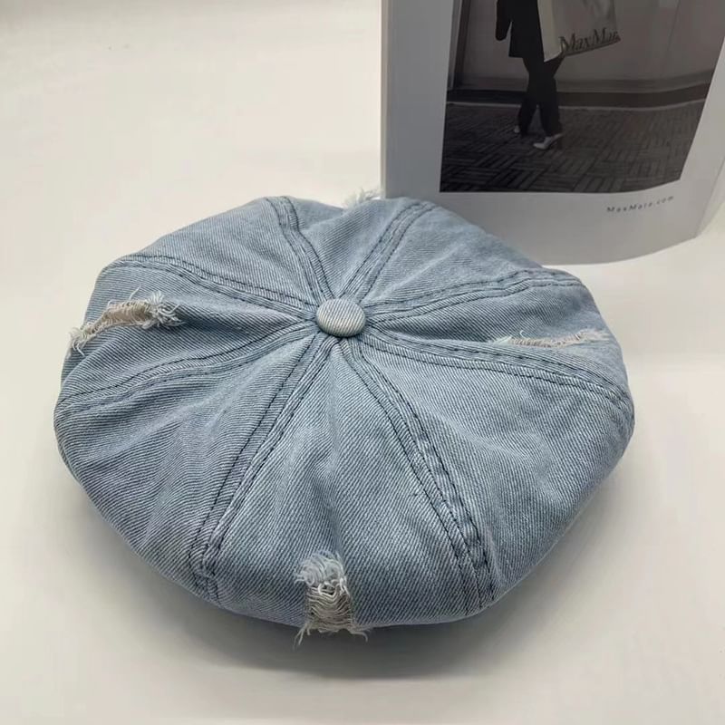 Beret Denim Distressed