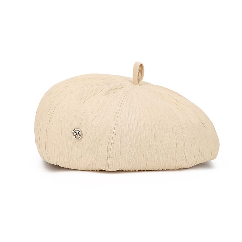 Plain Beret Cotton