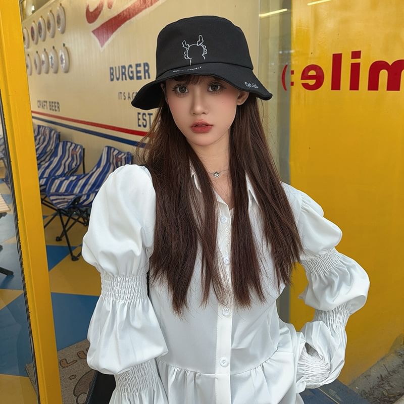 Hat Plain Cloche