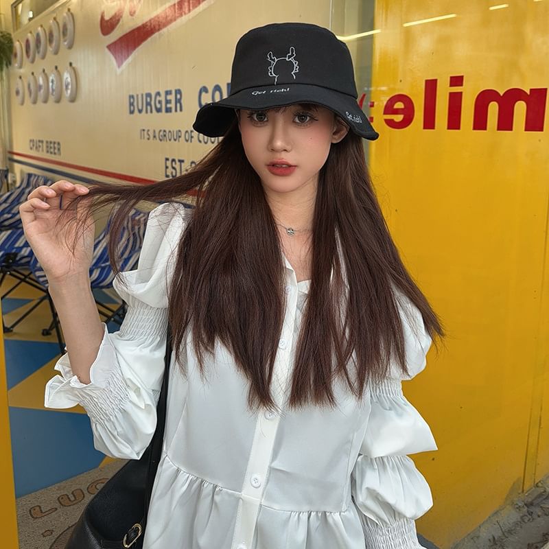 Hat Plain Cloche