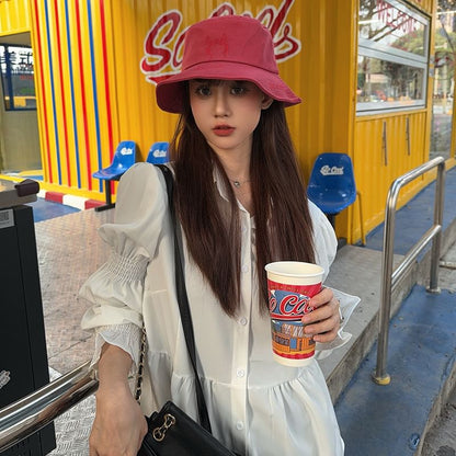 Hat Plain Cloche