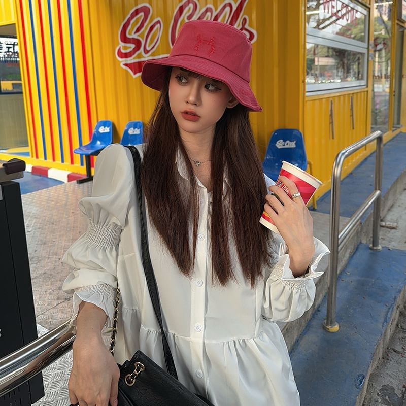 Hat Plain Cloche
