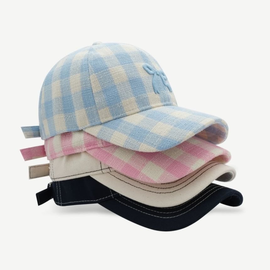 Plaid Cap