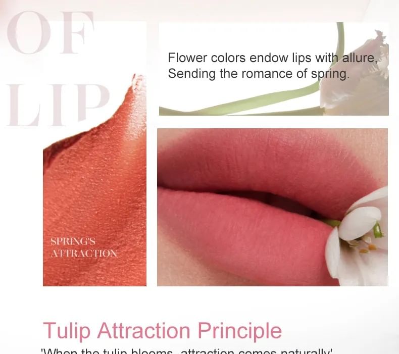 Light Tulips Lip Mud