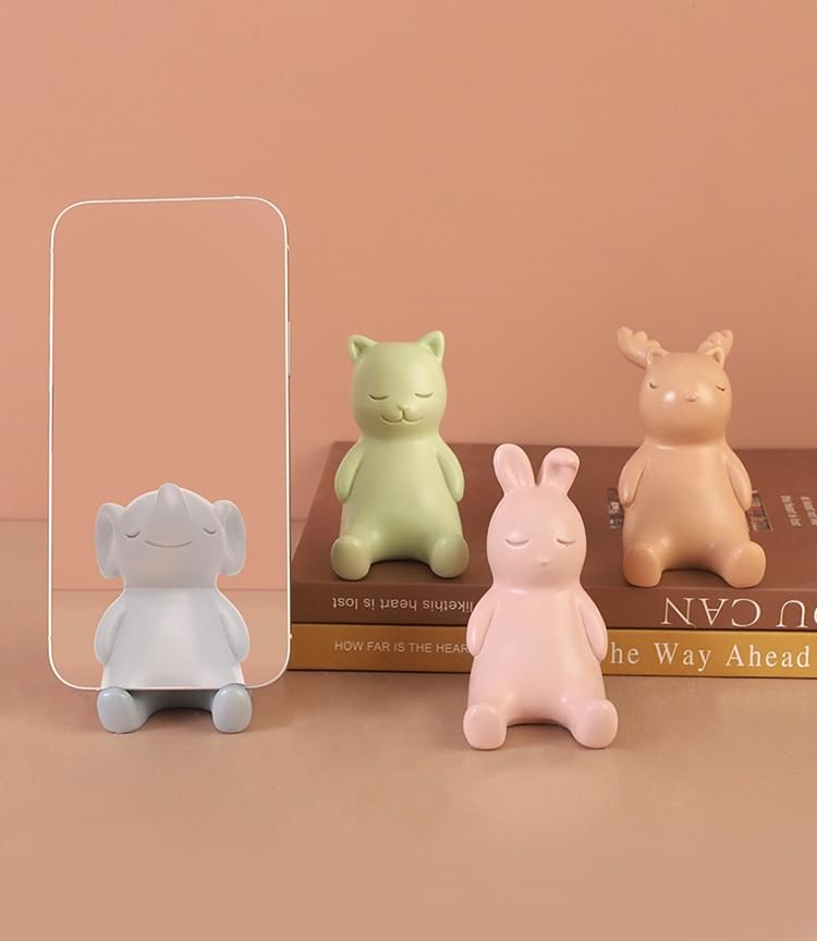 Animal Resin Desktop Phone Stand (Various Designs)