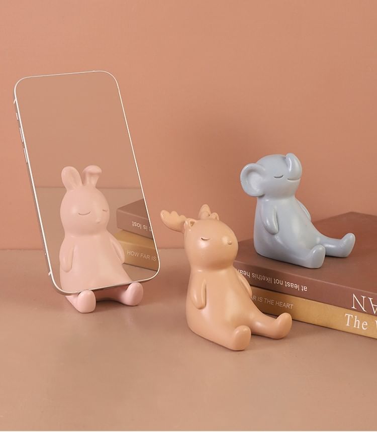Animal Resin Desktop Phone Stand (Various Designs)