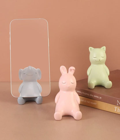 Animal Resin Desktop Phone Stand (Various Designs)