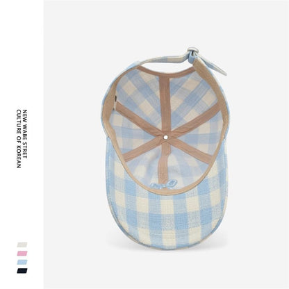 Bow Embroidered Baseball Cap