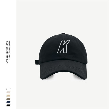 Baseball Embroidered Letter Cap