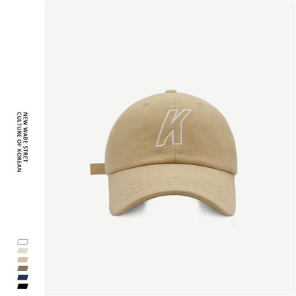 Baseball Embroidered Letter Cap