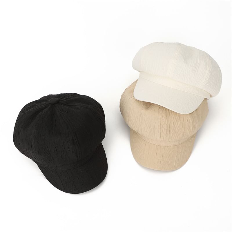 Cap Newsboy Plain