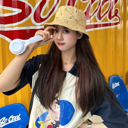 Hat Durian Print Bucket