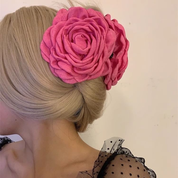 Floral Hair Claw