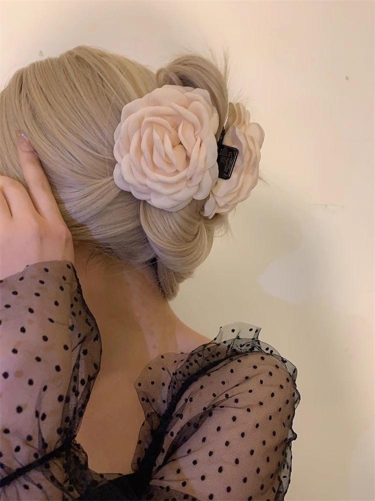 Floral Hair Claw