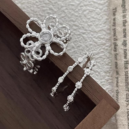 Knot Alloy Open Ring