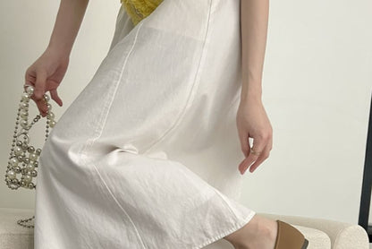 Plain Bow Accent Faux Leather Mary Jane Flats