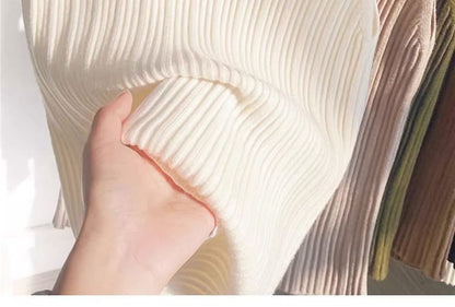 Neck Plain Crew Top Knit Tank Ribbed