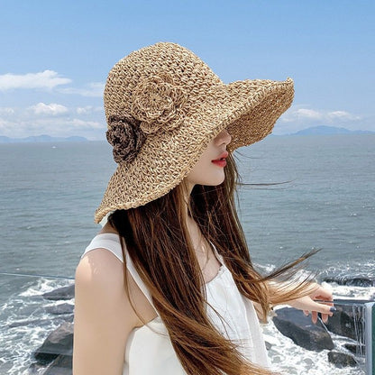 Flower Straw Sun Hat