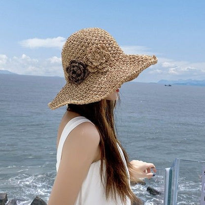 Flower Straw Sun Hat