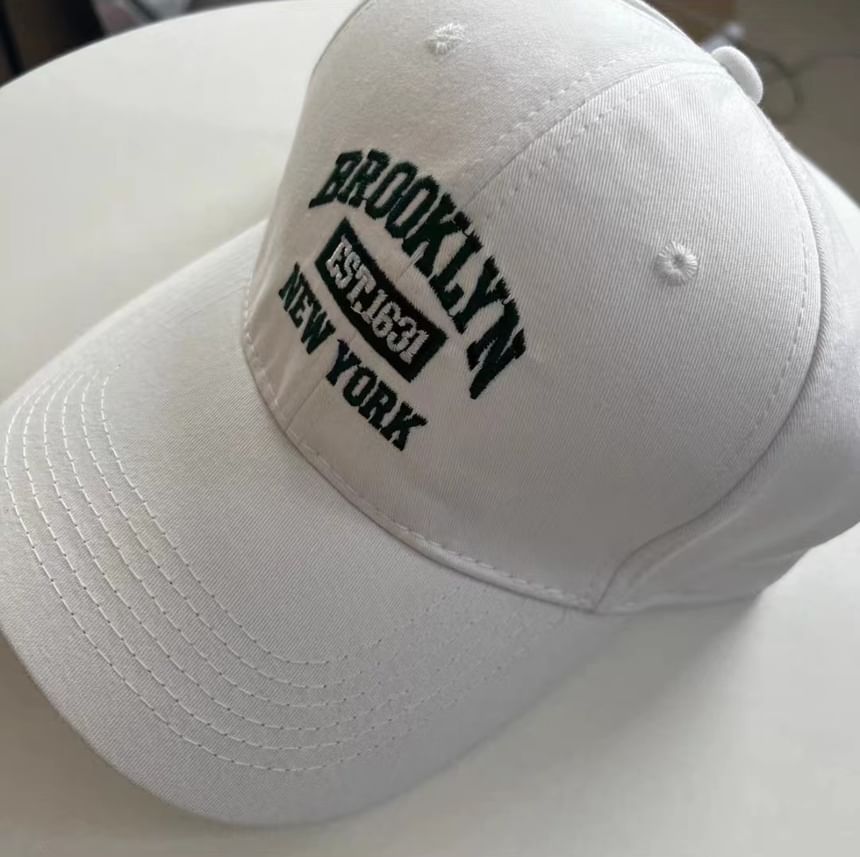 Cap Lettering Embroidered