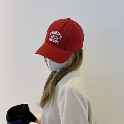 Cap Lettering Embroidered