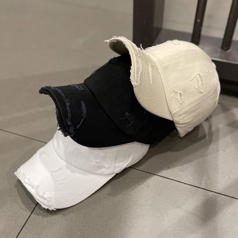 Distressed Plain Cap