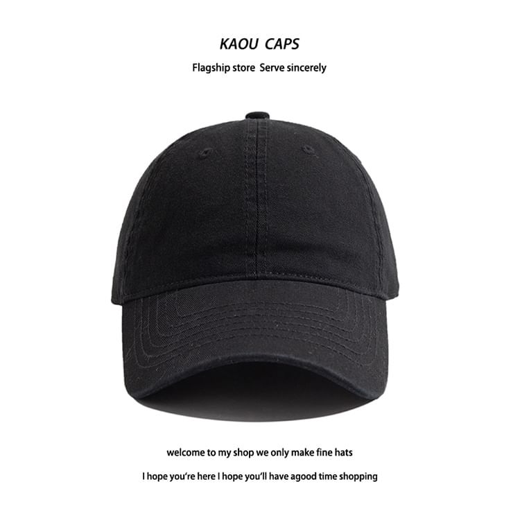 Plain Cap