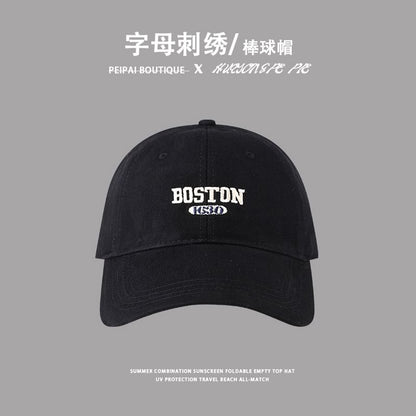 Embroidered Lettering Cap