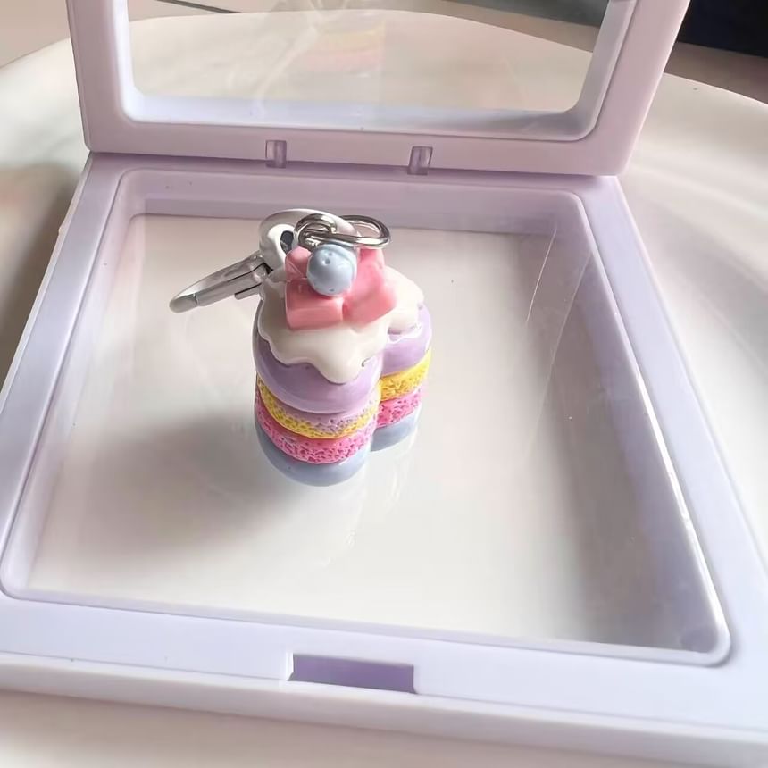 Cake Bag Charm Keyring (Various Designs)