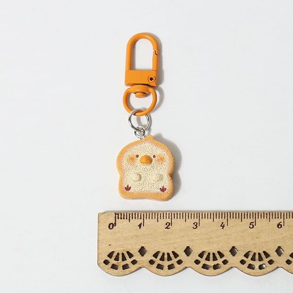 Toast Animal Bag Charm Keyring (Various Designs)