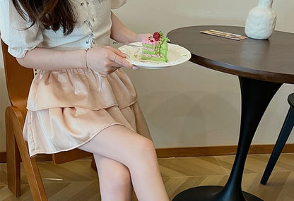 Block Heel Lace Up Bow Mary Jane Pumps