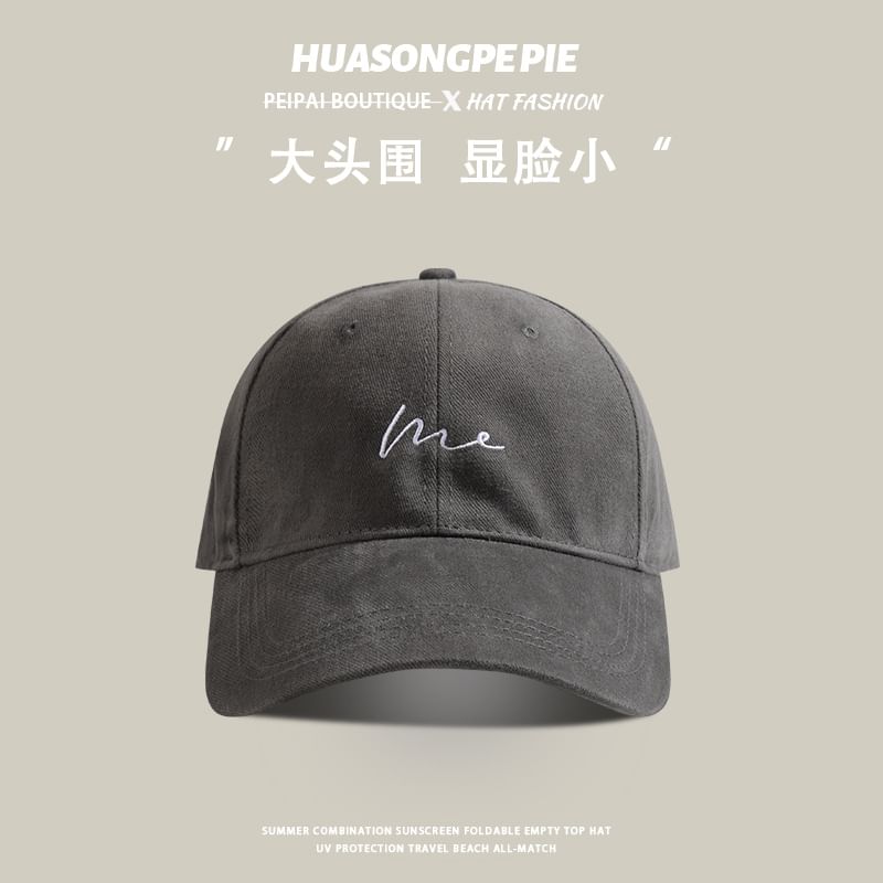 Baseball Lettering Cap Embroidered