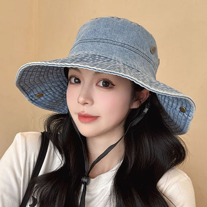 Hat Boonie Denim Washed