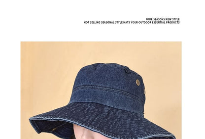 Hat Boonie Denim Washed